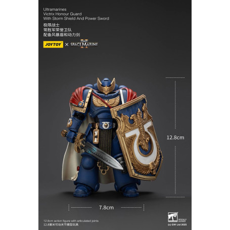 Joytoy - Space Marines II - Ultramarines Victrix Honour Guard with Storm Shield And Power Sword