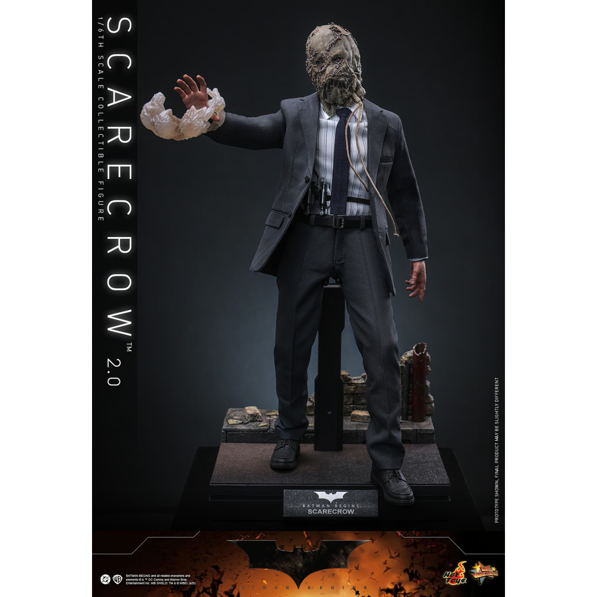Hot toys Batman Begins - Scarecrow 2.0 MMS 1/6