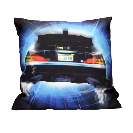 SD Toys - Pillow DELOREAN ROADS - Back to the Future - BTTF