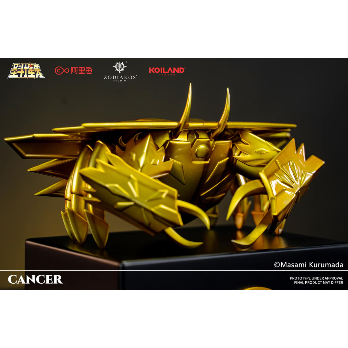 Zodiakos Studio - Cancer Cloth - Cancer Totem 1/6 - Saint Seiya - Knights of the Zodiac Statue
