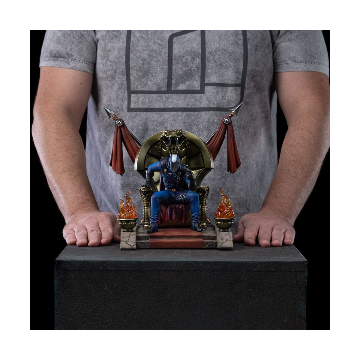 Iron Studios G.I.Joe - Cobra Commander BDS Art Scale 1/10