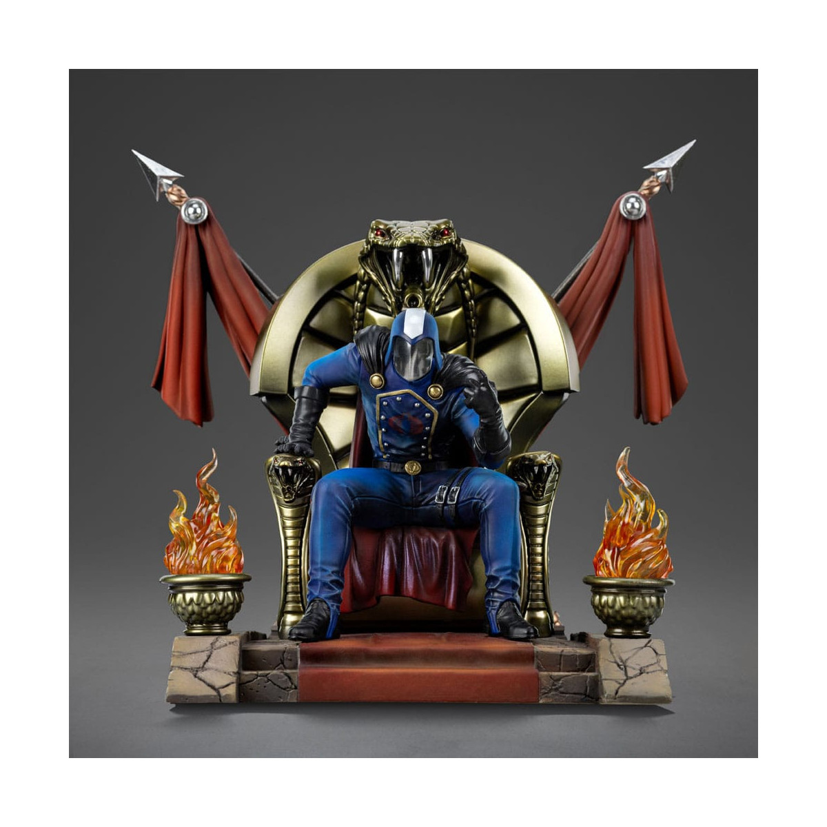 Iron Studios G.I.Joe - Cobra Commander BDS Art Scale 1/10
