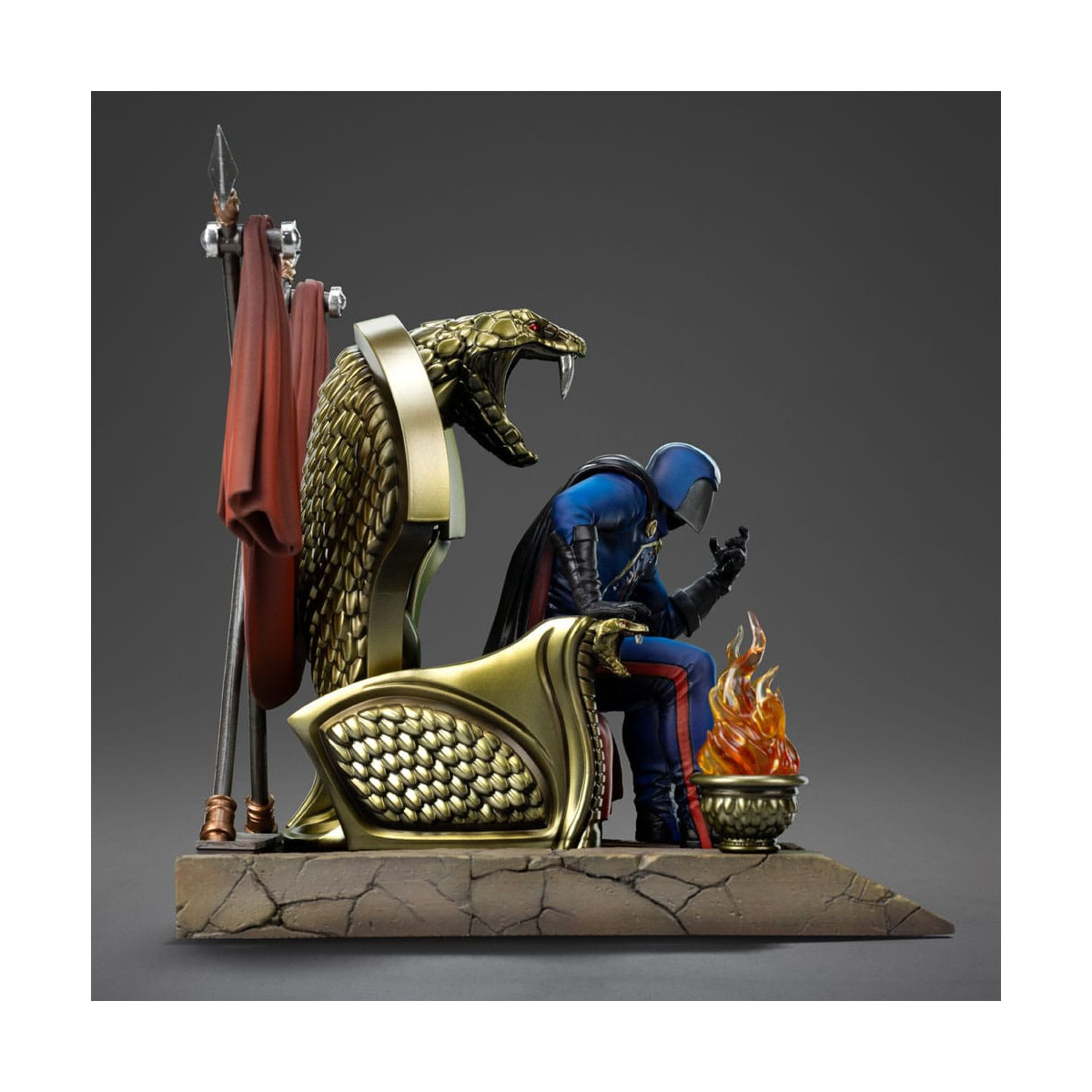 Iron Studios G.I.Joe - Cobra Commander BDS Art Scale 1/10