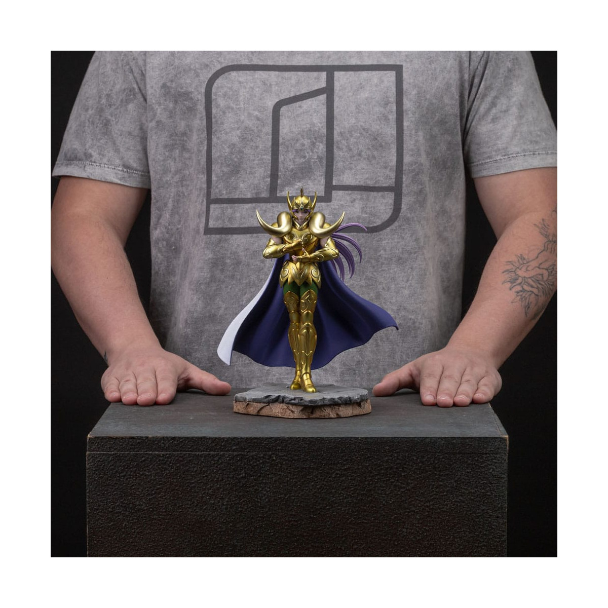 Iron Studios - Saint Seiya - Aries Mu BDS Art Scale 1/10 - Knights of the Zodiac