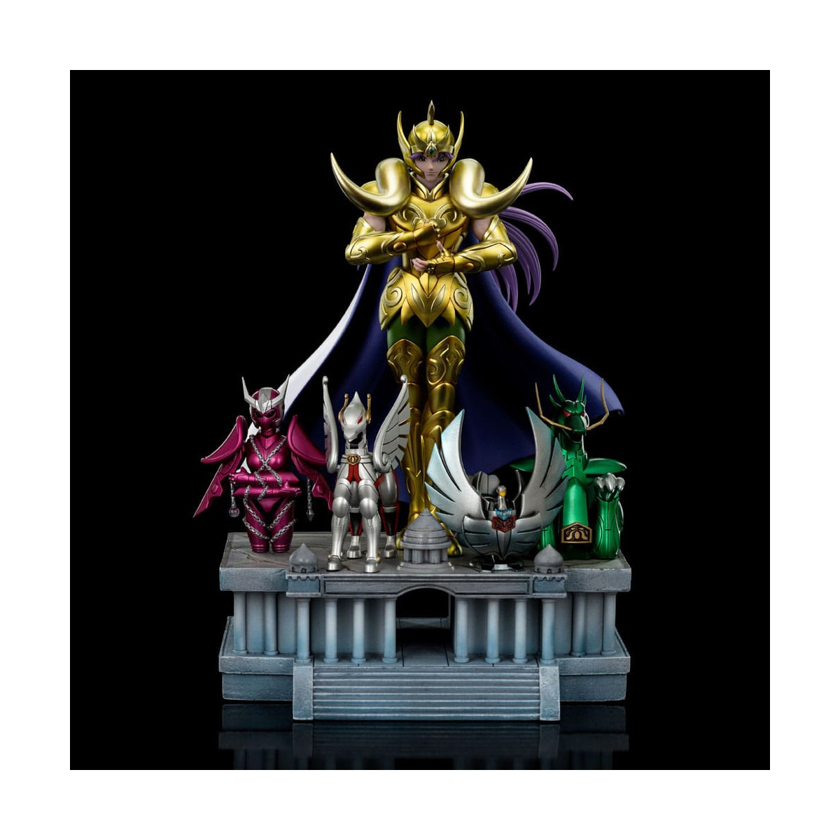 Iron Studios - Saint Seiya - Aries Mu Deluxe Art Scale 1/10 - Knights of the Zodiac