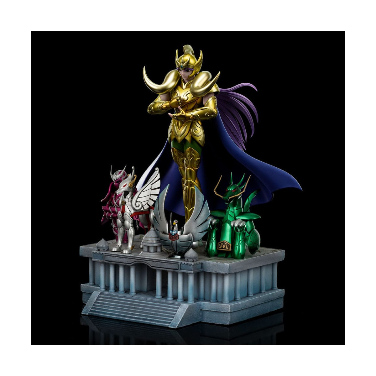 Iron Studios - Saint Seiya - Aries Mu Deluxe Art Scale 1/10 - Knights of the Zodiac