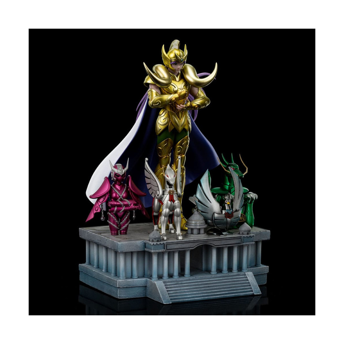 Iron Studios - Saint Seiya - Aries Mu Deluxe Art Scale 1/10 - Knights of the Zodiac