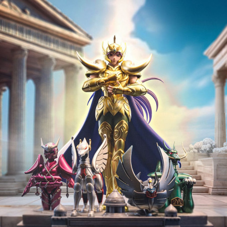 Iron Studios - Saint Seiya - Aries Mu Deluxe Art Scale 1/10 - Knights of the Zodiac
