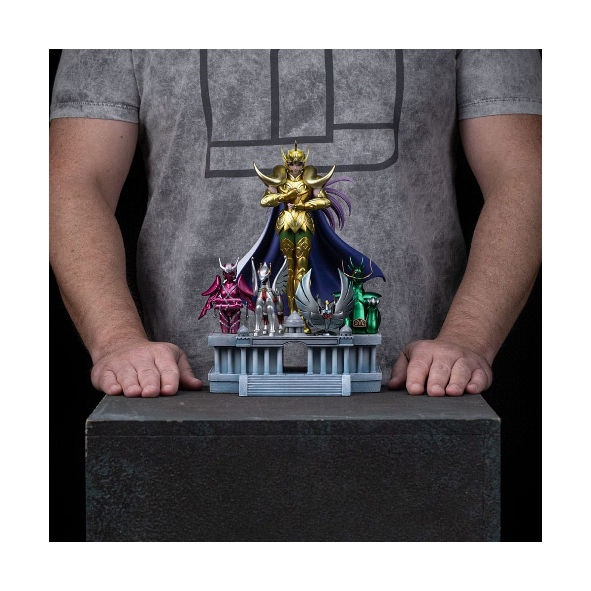 Iron Studios - Saint Seiya - Aries Mu Deluxe Art Scale 1/10 - Knights of the Zodiac