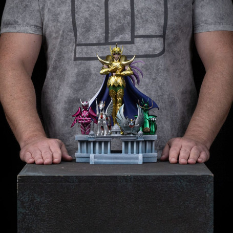 Iron Studios - Saint Seiya - Aries Mu Deluxe Art Scale 1/10 - Knights of the Zodiac