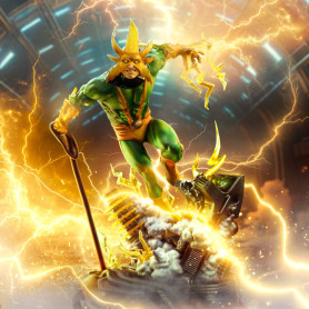 Iron Studios Marvel Comics - Spider-Man Vs Villains - Electro BDS Art Scale