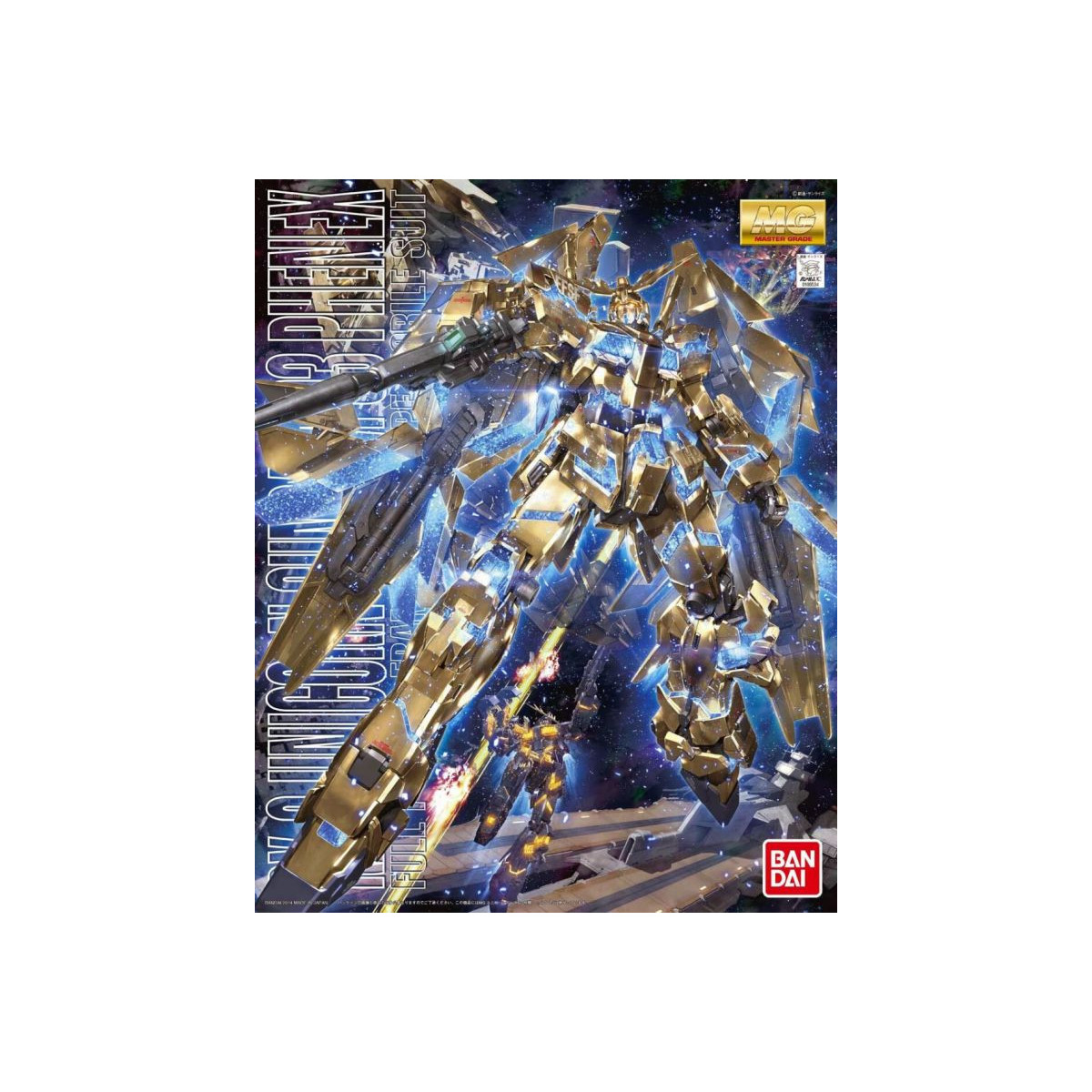 Bandai - Gunpla - 1/100 MG - RX-0 UNICORN GUNDAM 03 PHENEX - Mobile Suit Gundam Unicorn