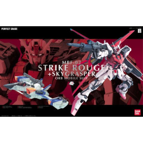 Bandai - Gunpla - Gundam 1/60 PG - MBF-02 STRIKE ROUGE + SKY GRASPER - Mobile Suit Gundam SEED