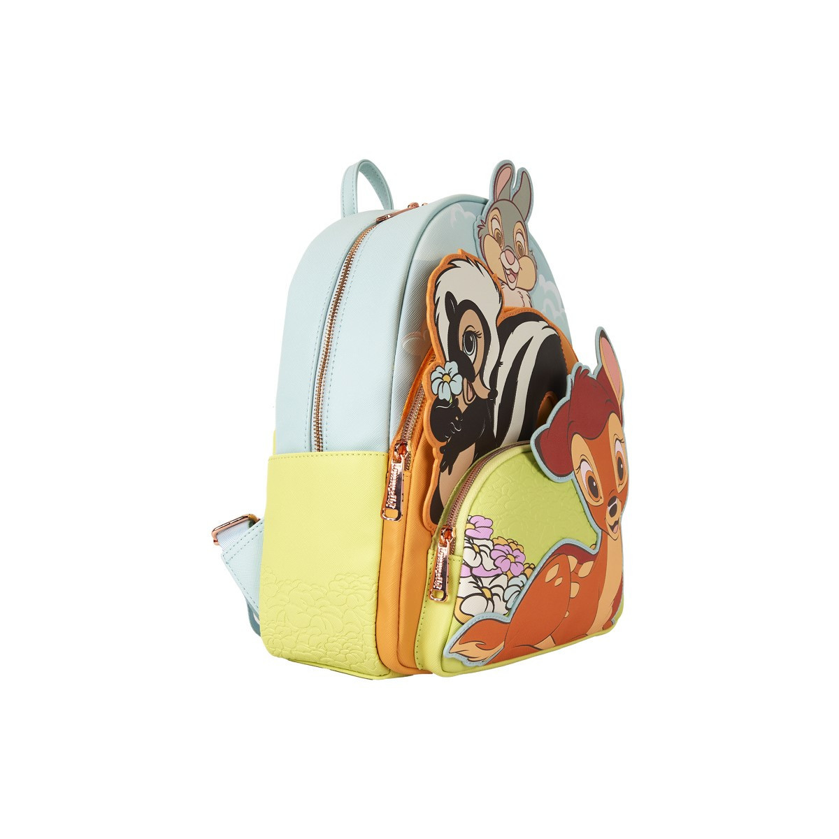 Disney Loungefly Mini Backpack Triple Pocket Bambi