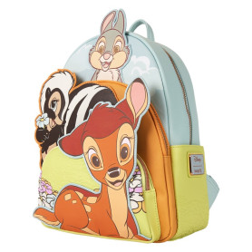 Disney Loungefly Mini Backpack Triple Pocket Bambi