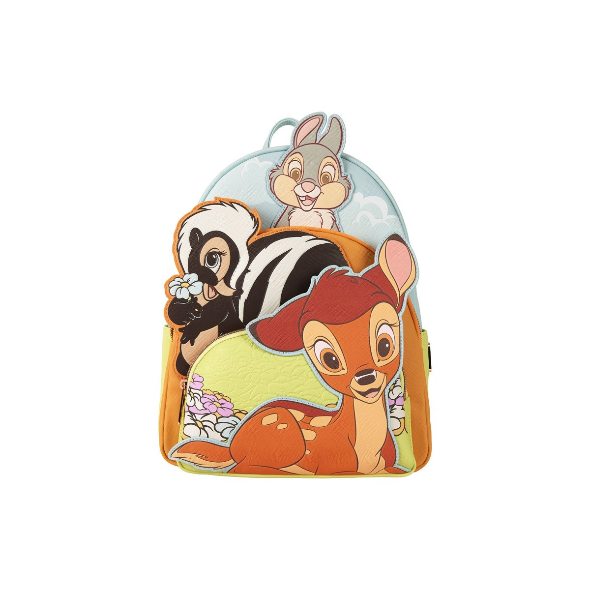 Disney Loungefly Mini Backpack Triple Pocket Bambi