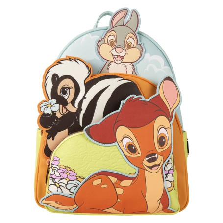 Disney Loungefly Mini Backpack Triple Pocket Bambi
