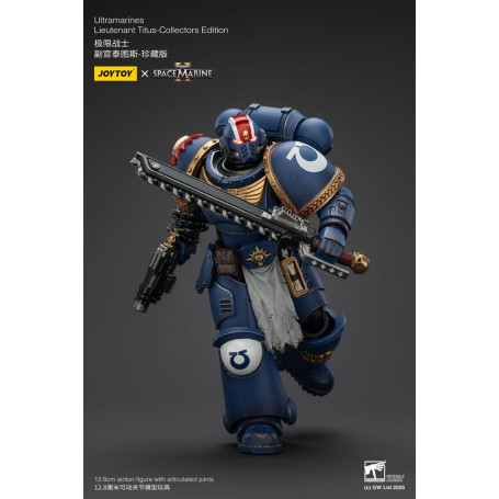 JoyToy - Space Marines II - Ultramarines Lieutenant Titus Collectors Edition 1/18 - Warhammer 40000