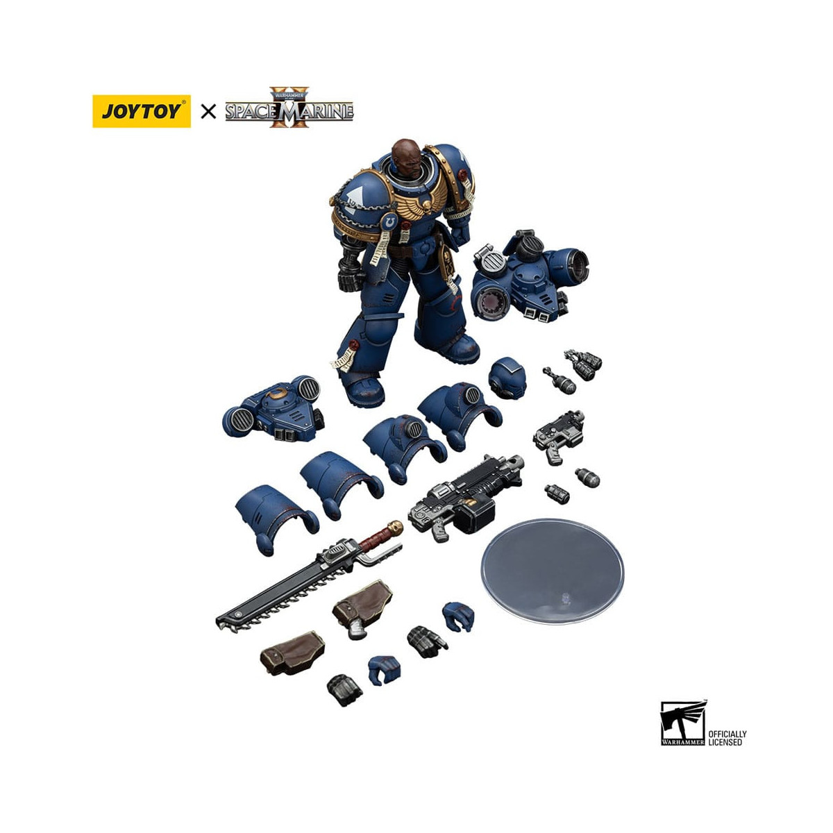 JoyToy - Space Marines II - Ultramarines Brother Chairon Collectors Edition 1/18 - Warhammer 40000