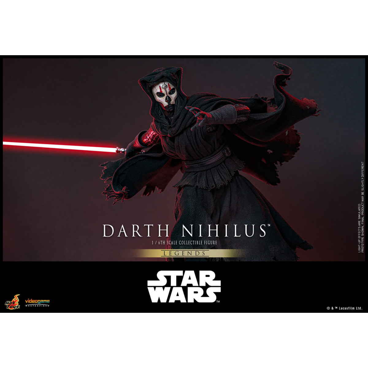 Hot Toys Star Wars Legends - Darth Malgus Videogame Masterpiece 1/6