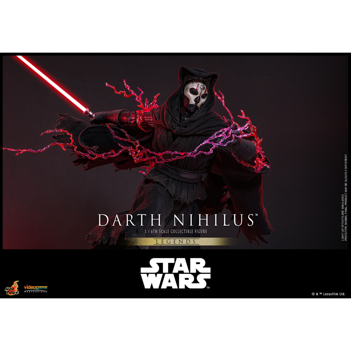 Hot Toys Star Wars Legends - Darth Malgus Videogame Masterpiece 1/6