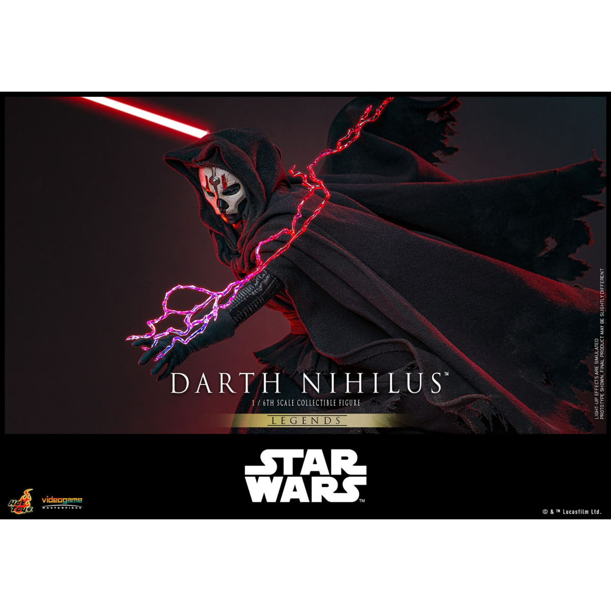 Hot Toys Star Wars Legends - Darth Malgus Videogame Masterpiece 1/6