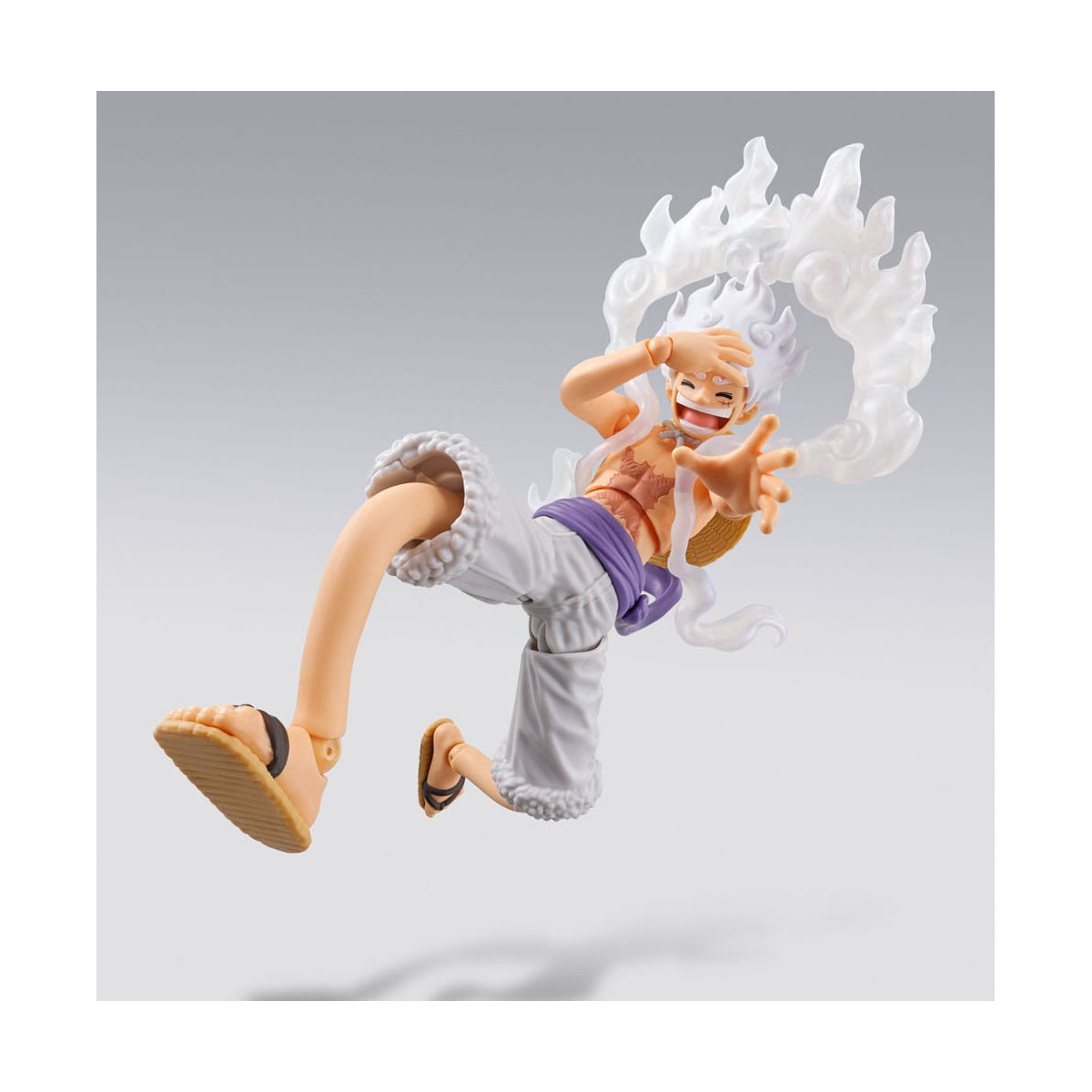 Tamashii Bandai One Piece - Monkey D. Luffy Gear 5 Future Island Egghead - S.H. Figuarts SHF