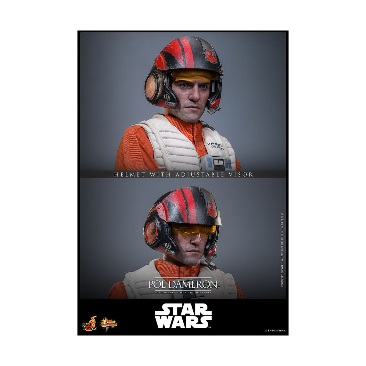 Hot Toys Star Wars: The Force Awakens - POE DAMERON MMS 1/6