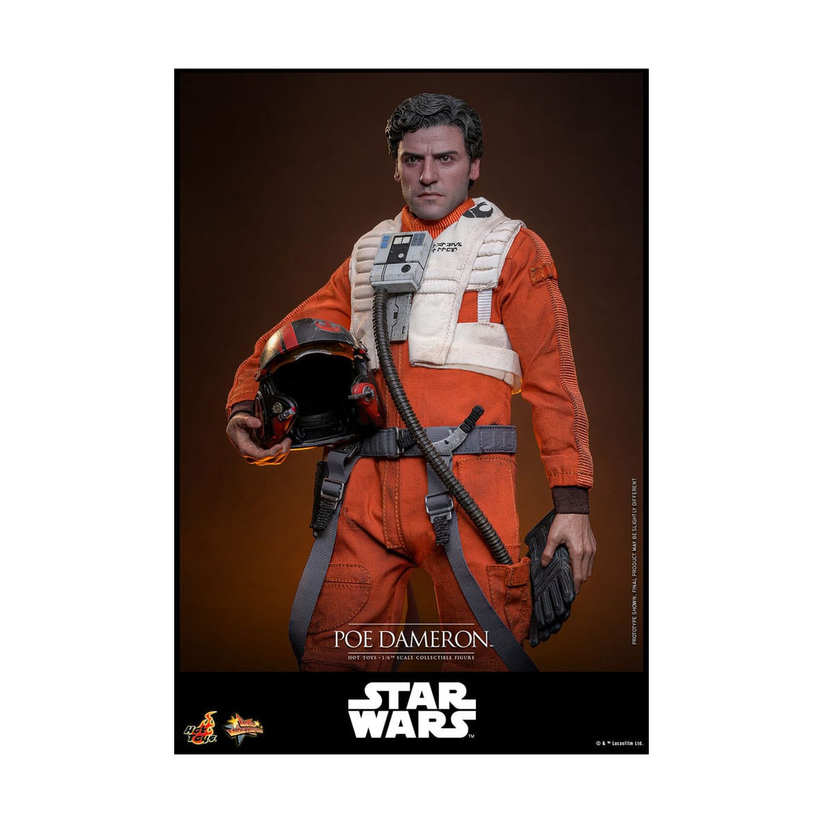 Hot Toys Star Wars: The Force Awakens - POE DAMERON MMS 1/6