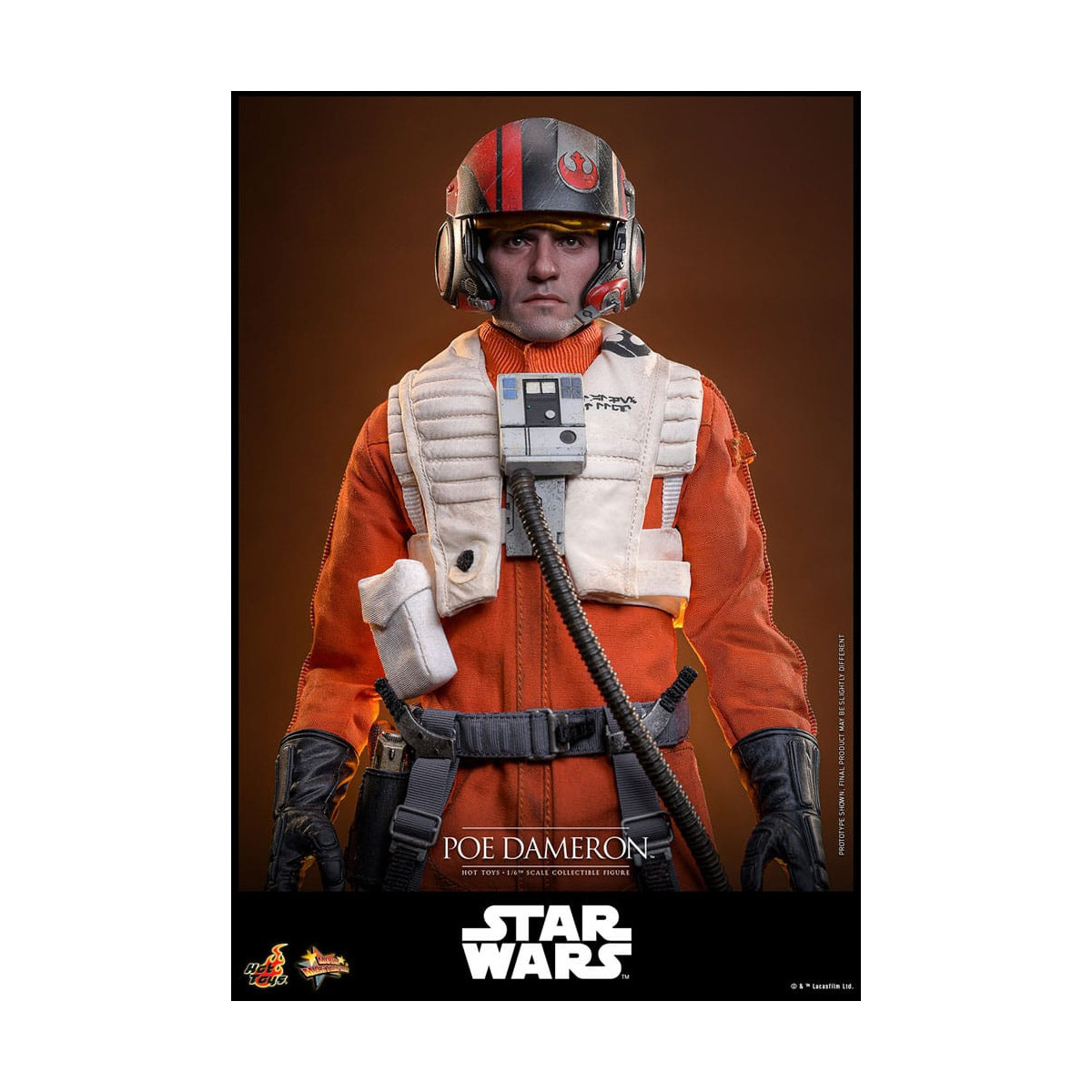 Hot Toys Star Wars: The Force Awakens - POE DAMERON MMS 1/6