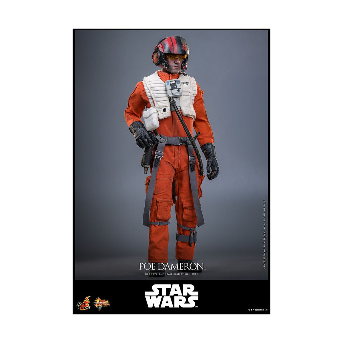 Hot Toys Star Wars: The Force Awakens - POE DAMERON MMS 1/6