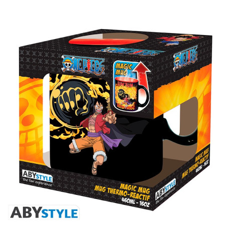 ABYstyle - One Piece - 460 ml Thermo-reactive Mug - Luffy vs Kaido