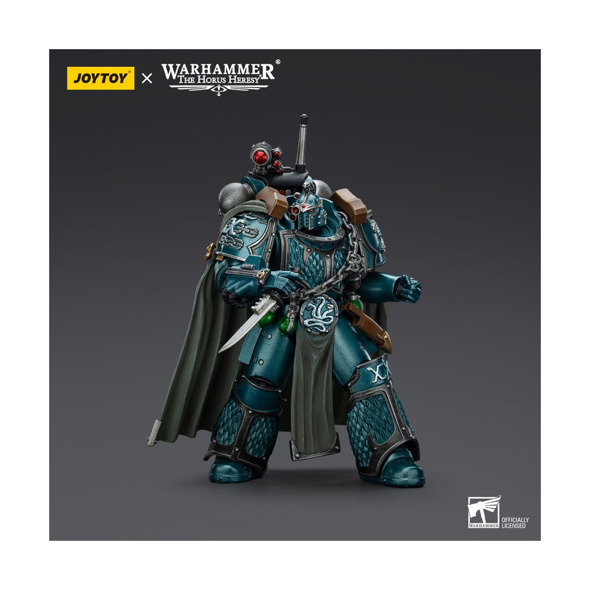 Joytoy - Warhammer - Alpha Legion - Exodus The One who is Many With Sniper Rifle And Power Dagger - The Horus Heresy