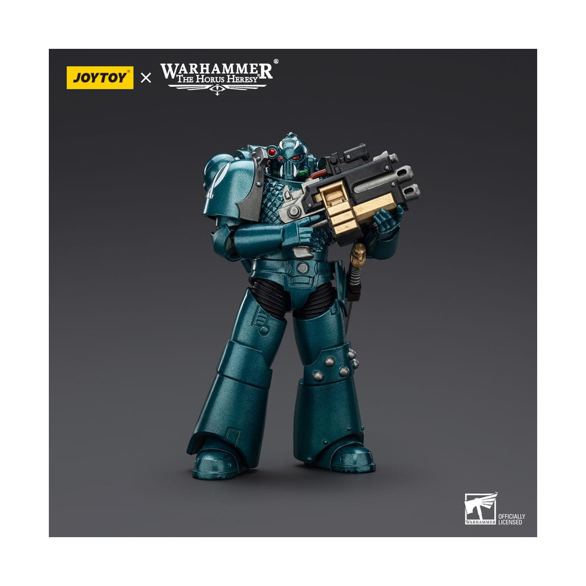 Joytoy - Warhammer - Alpha Legion - Headhunter With Banestrike Combi-Bolter And Power Dagger - The Horus Heresy