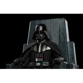 IRON STUDIOS - Darth Vader on Throne Art Scale 1/10 - Star Wars: Obi-Wan Kenobi