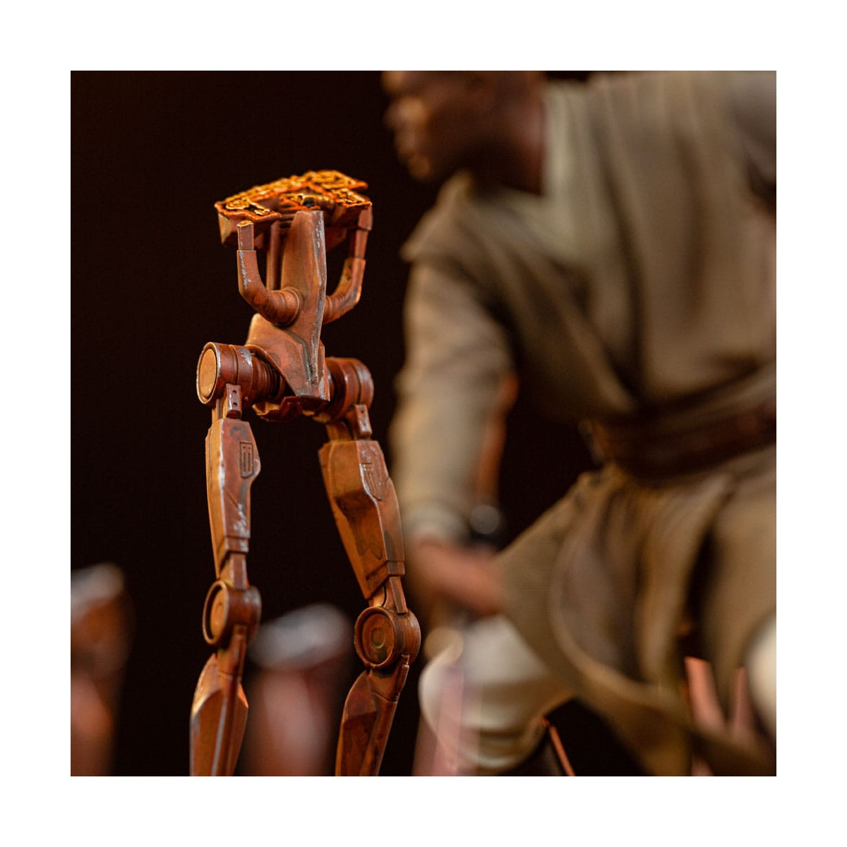 IRON STUDIOS - Mace Windu Art Scale 1/10 - Star Wars: Attack ot the Clones