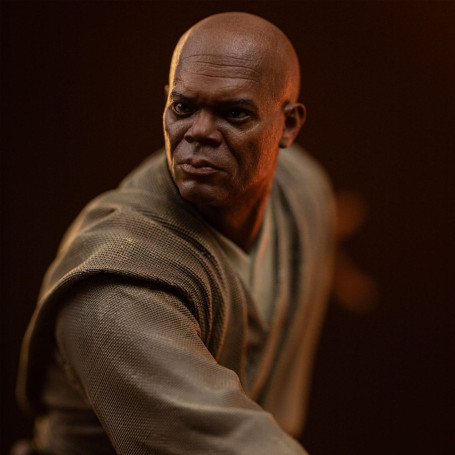 IRON STUDIOS - Mace Windu Art Scale 1/10 - Star Wars: Attack ot the Clones