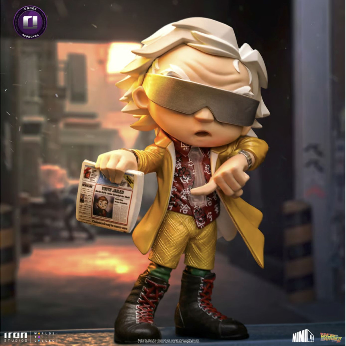 Iron Studios - Doc Brown Event Exclusive Back to the Future 2 - Mini Co.