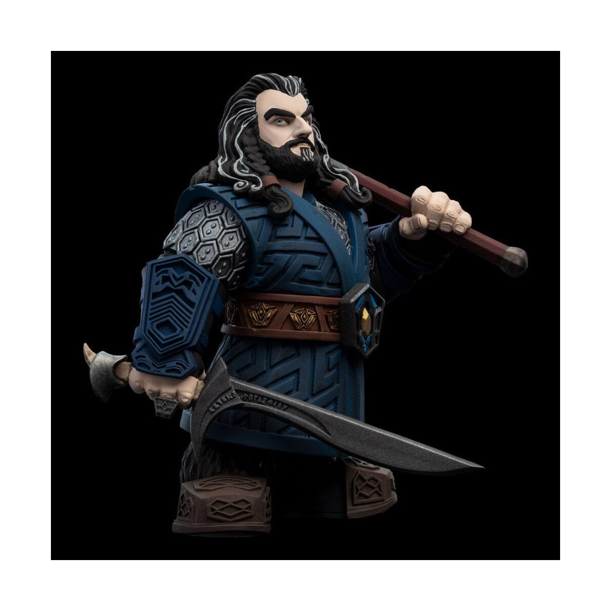 Weta Statue Vinyl The Hobbit Mini Epics Thorin Oakenshield Limited Edition - Oak Ecu.