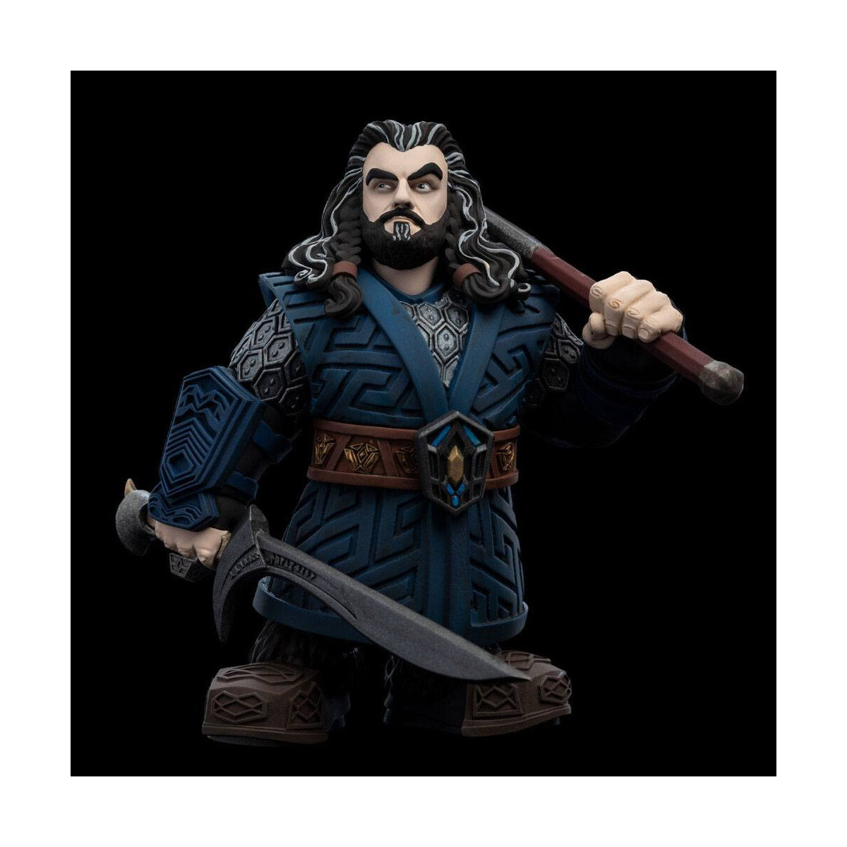 Weta Statue Vinyl The Hobbit Mini Epics Thorin Oakenshield Limited Edition - Oak Ecu.