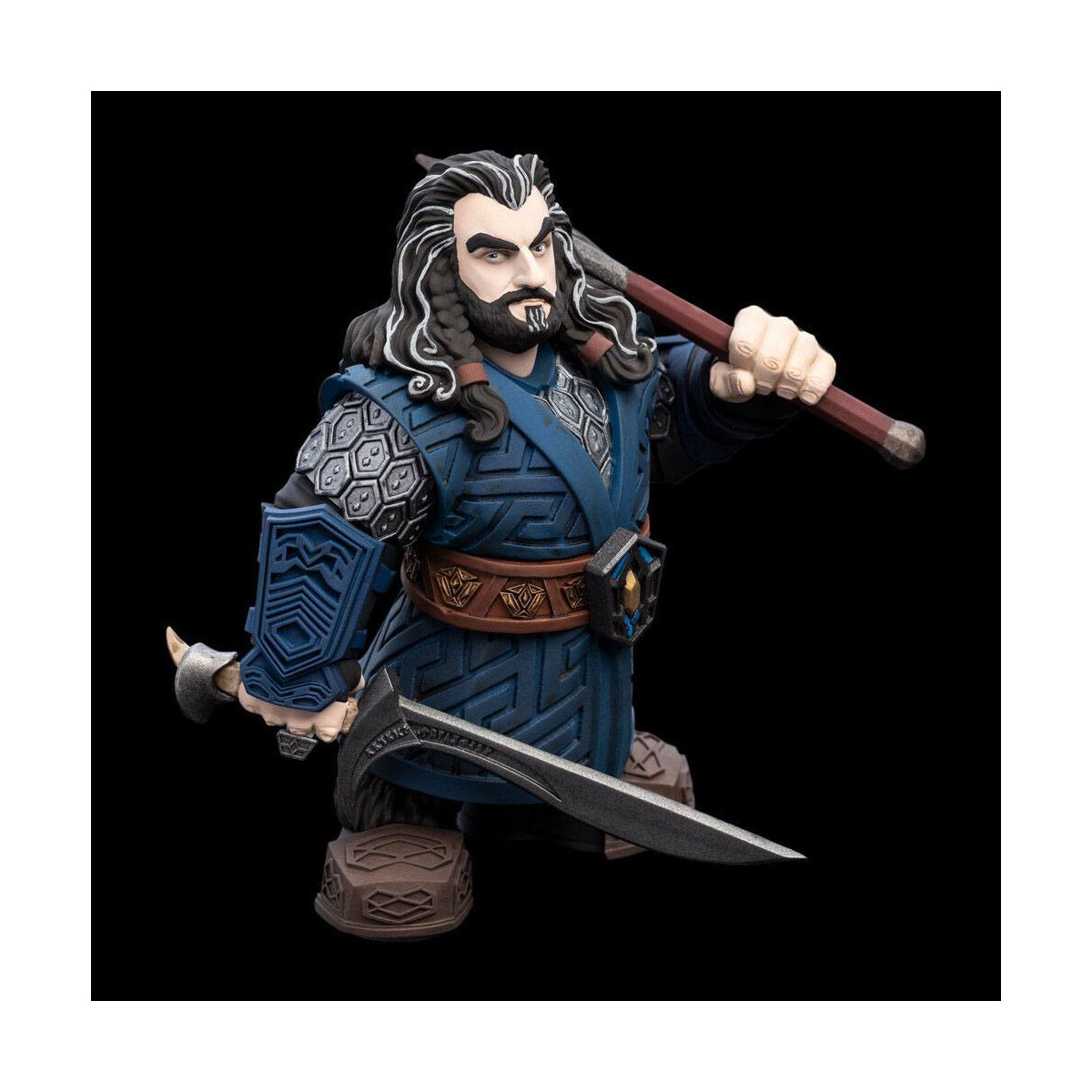 Weta Statue Vinyl The Hobbit Mini Epics Thorin Oakenshield Limited Edition - Oak Ecu.