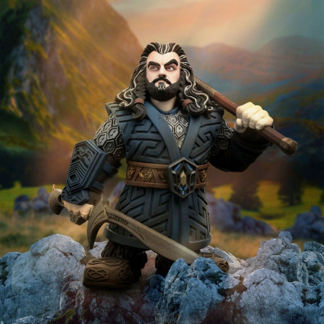 Weta Statue Vinyl The Hobbit Mini Epics Thorin Oakenshield Limited Edition - Oak Ecu.