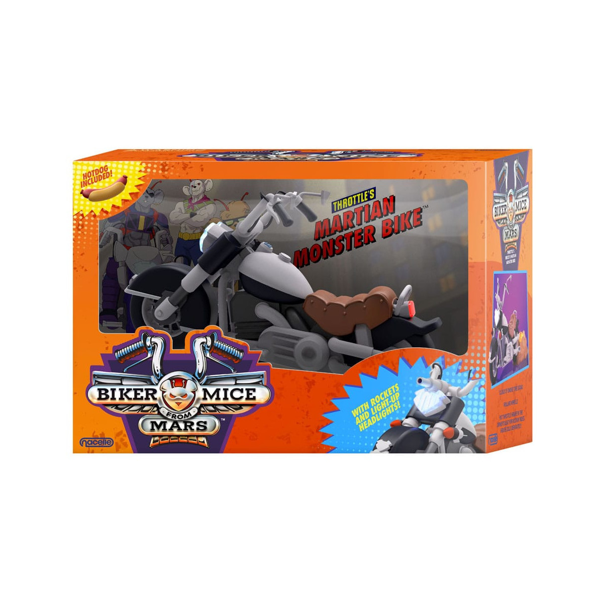 Nacelle - Les Motards de l'espace - Throttle's Martian Monster Bike - Biker Mice From Mars