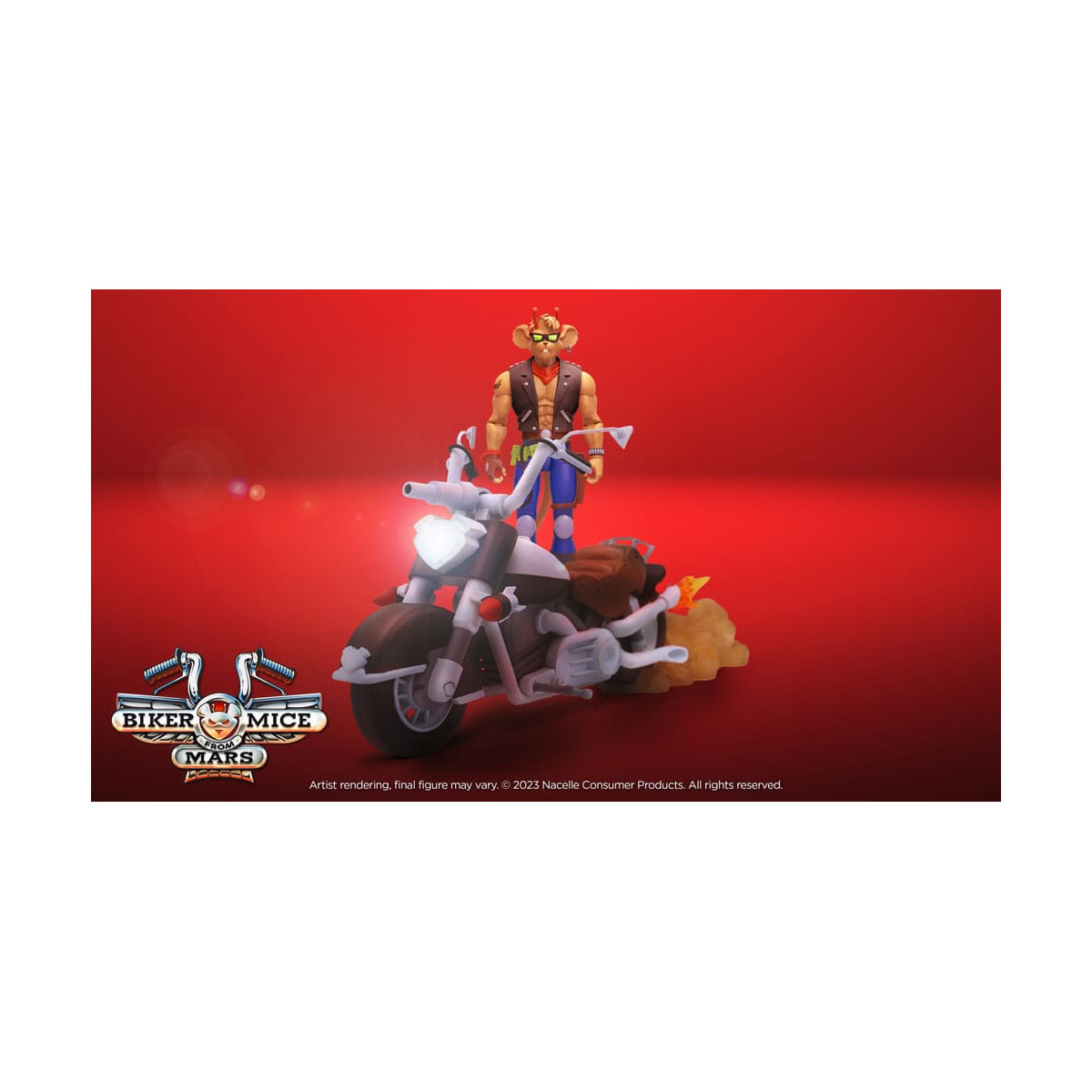Nacelle - Les Motards de l'espace - Throttle's Martian Monster Bike - Biker Mice From Mars