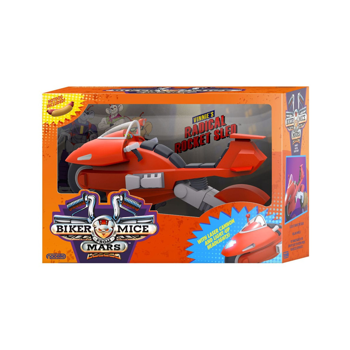 Nacelle - Les Motards de l'espace - Vinnie's Radical Rocket Sled - Biker Mice From Mars