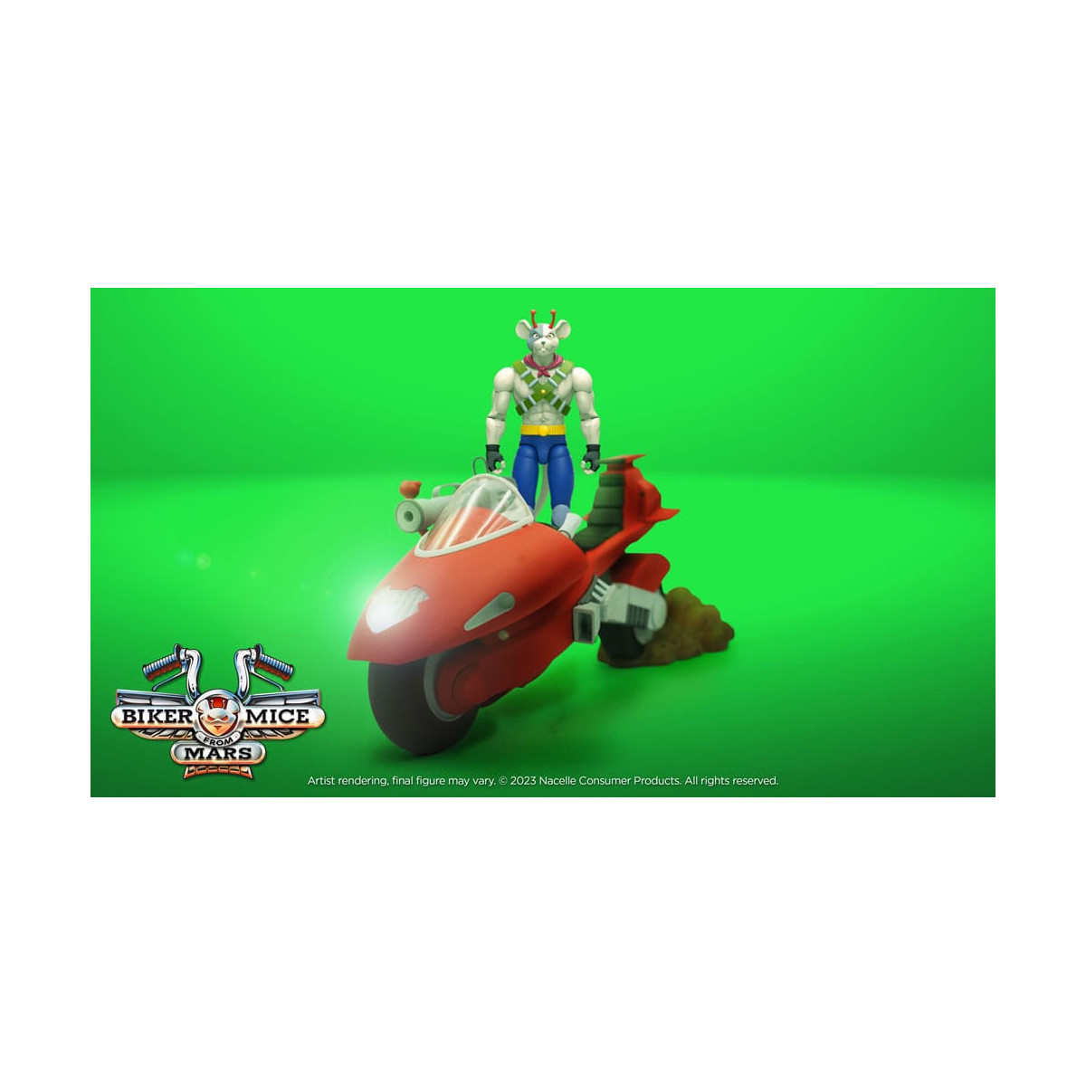 Nacelle - Les Motards de l'espace - Vinnie's Radical Rocket Sled - Biker Mice From Mars