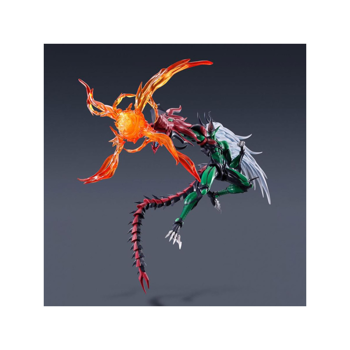 Bandai Tamashii - SHM Monster Arts - Elemental Hero Flame Wingman - Firebird Man, Elemental Hero - Yu Gi Oh!