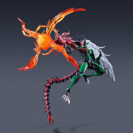 Bandai Tamashii - SHM Monster Arts - Elemental Hero Flame Wingman - Firebird Man, Elemental Hero - Yu Gi Oh!