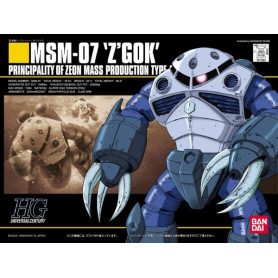 Bandai - Gunpla - Gundam 1/144 HG - MSM-07 Z'GOCK - Mobile Suit Gundam - UC