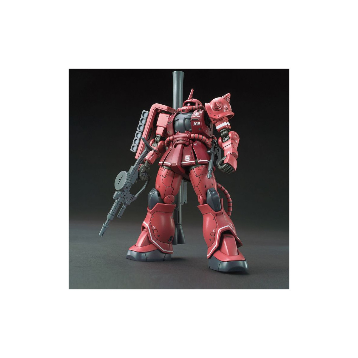 Bandai - Gunpla - Gundam 1/144 HG The Origin - MS-06S ZAKU II RED